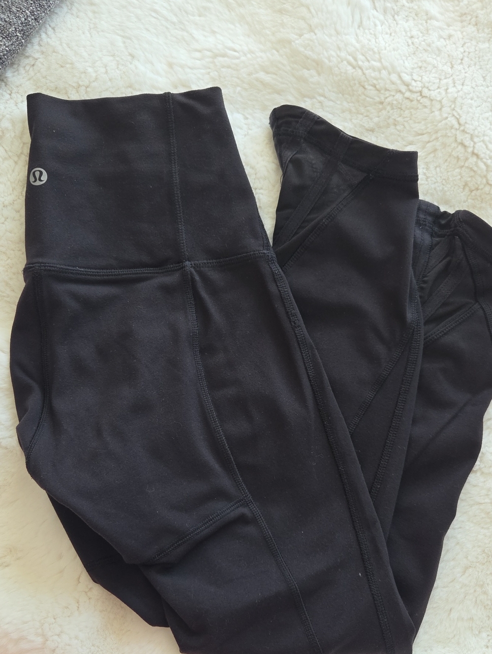 lululemon athletica Black High-Rise Performance Leggings